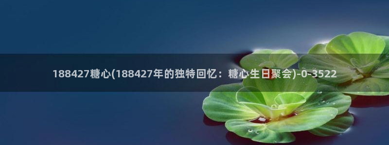 糖心心vlog