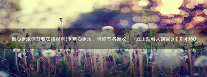 糖心vlog的视频