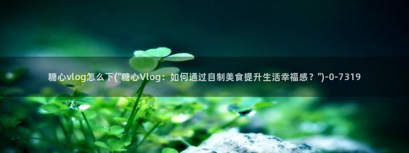糖心vlog在哪里下载